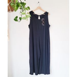 *NEW* Black Sleeveless Romper with Pockets